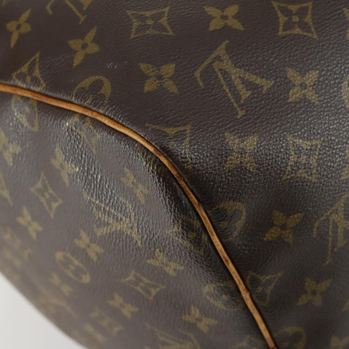Louis Vuitton Keepall Monogram Canvas Brown Canvas Travel Bag Bag (Pre-Owned)