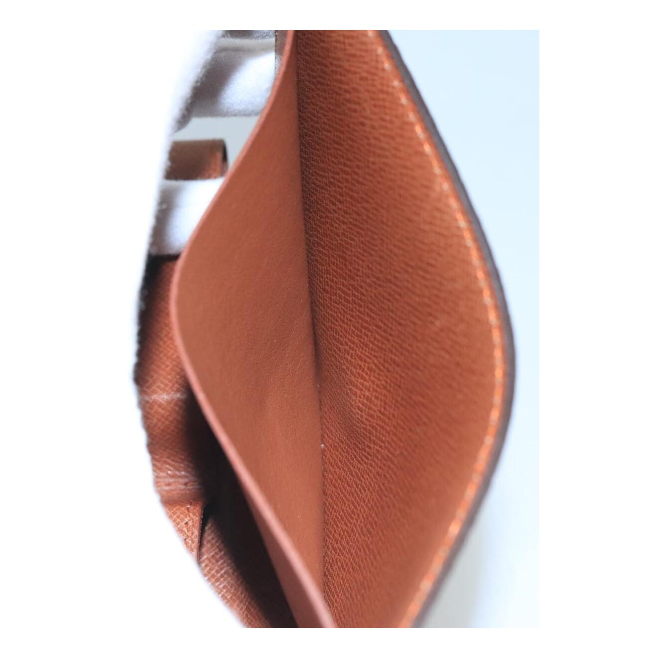 Louis Vuitton Card Case Brown Canvas Wallet  (Pre-Owned)