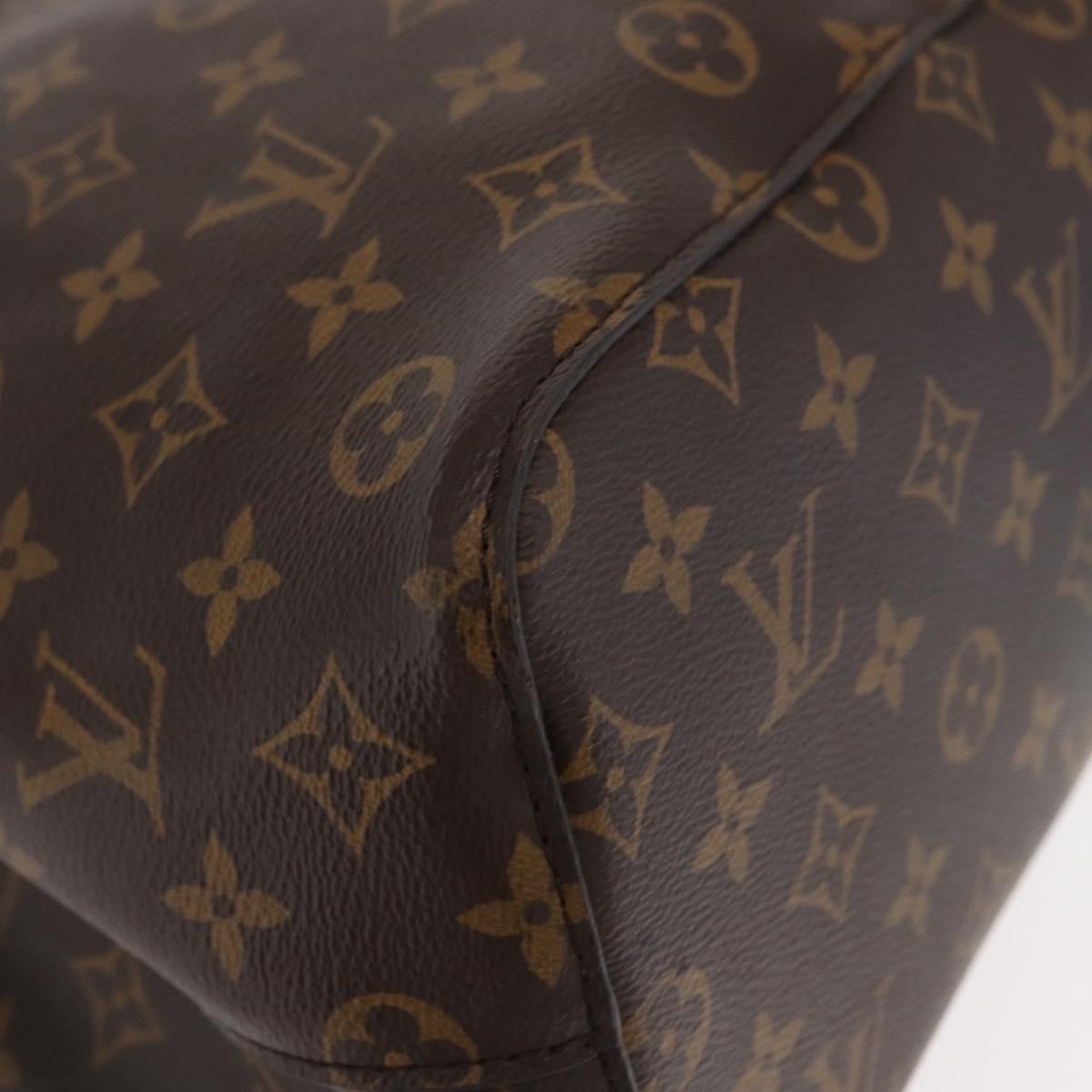 Louis Vuitton Neonoe Monogram Canvas Black Canvas Shoulder Bag Bag (Pre-Owned)
