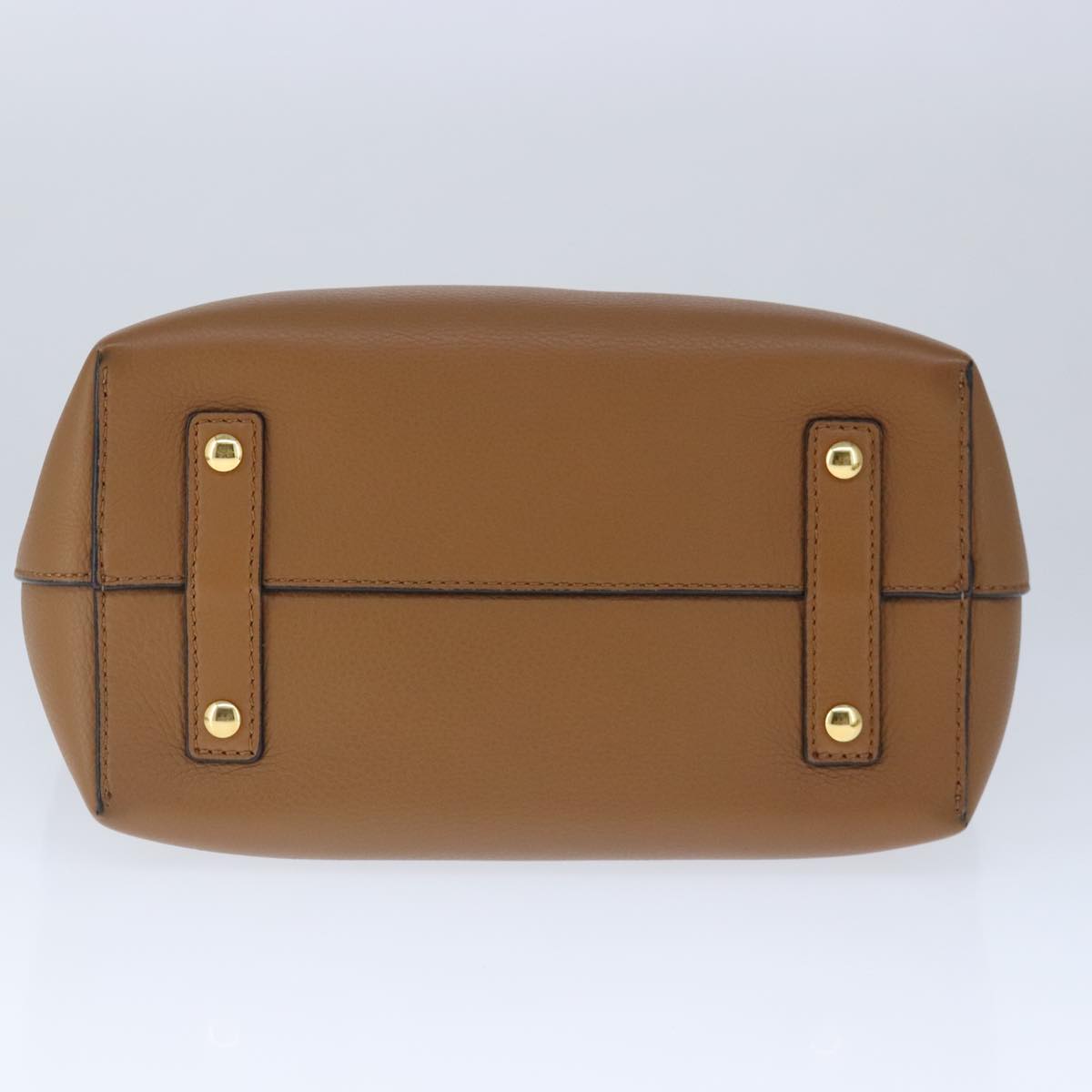 Burberry Belt Bag Brown Leather Handbag (Pre-Owned)