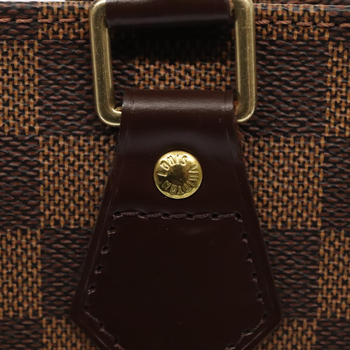 Louis Vuitton Sac Plat Brown Canvas Handbag (Pre-Owned)