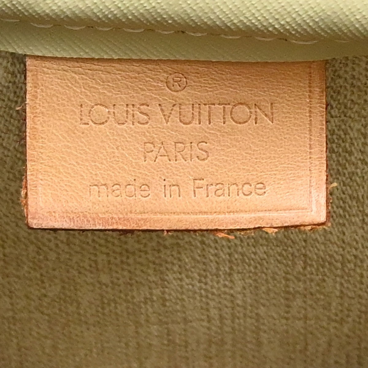 Louis Vuitton Deauville Monogram Canvas Brown Canvas Handbag (Pre-Owned)