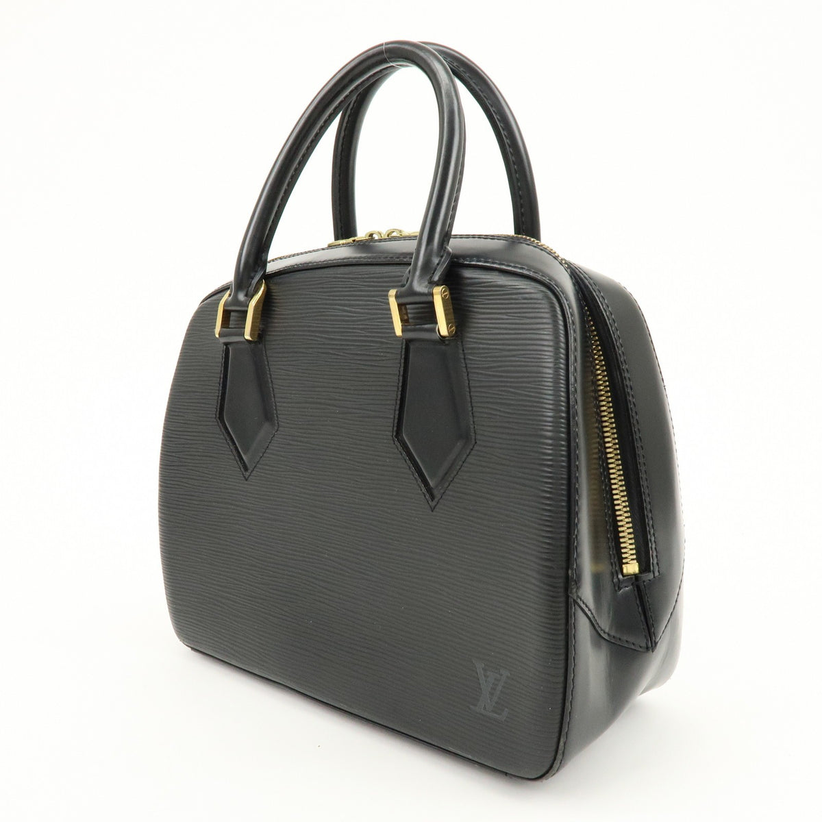 Louis Vuitton Sablons Epi Leather Black Leather Handbag (Pre-Owned)