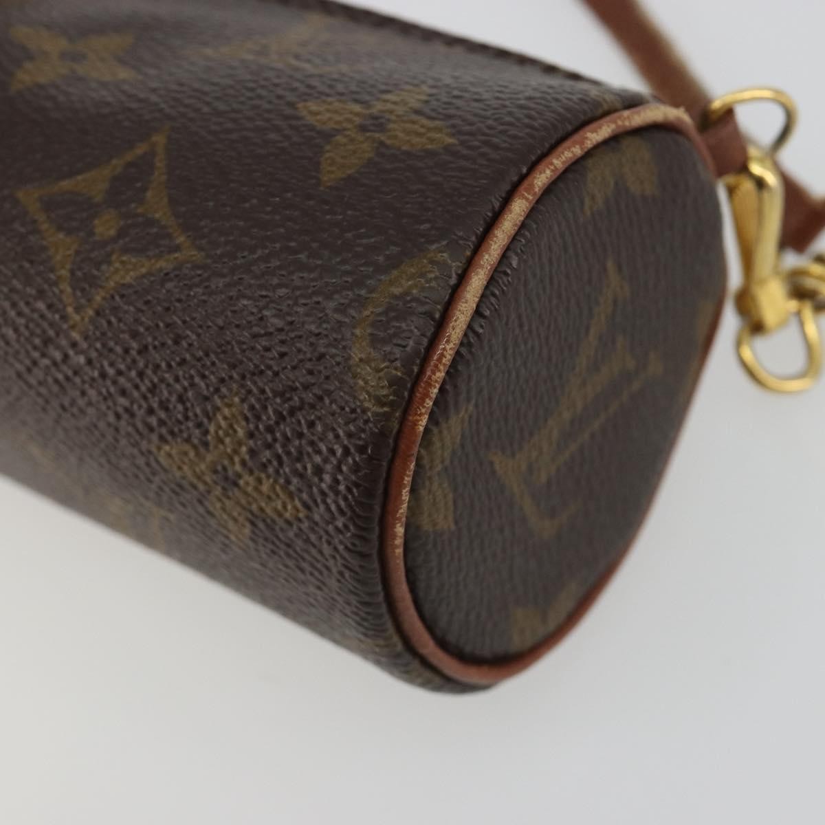Louis Vuitton Pochette Papillon Monogram Brown Canvas Clutche & Pouche Bag (Pre-Owned)