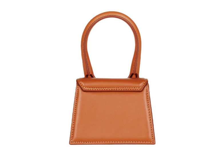 Jacquemus Le Chiquito Mini Leather Brown Calfskin Handbag (Pre-Owned)