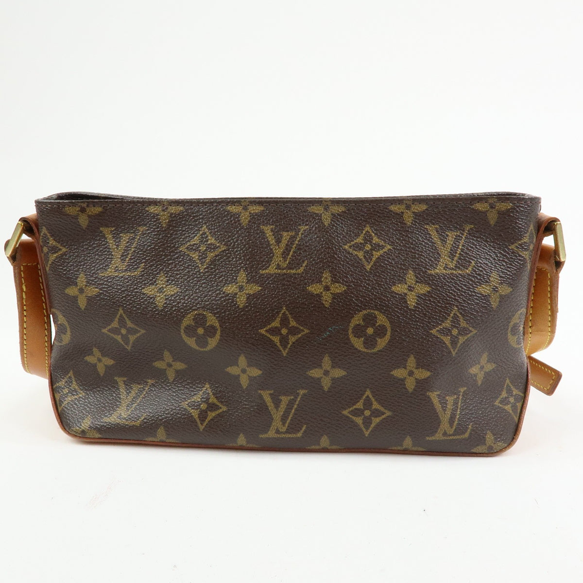 Louis Vuitton Trotteur Monogram Canvas Brown Canvas Handbag (Pre-Owned)