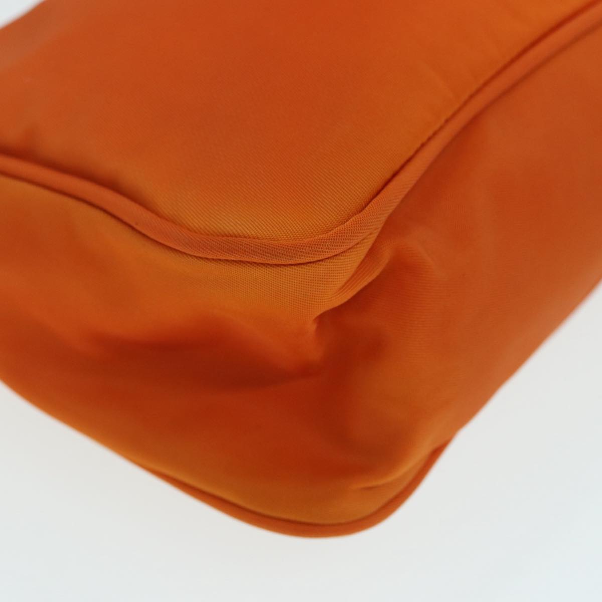 Prada Re-Edition Orange Synthetic Handbag (Pre-Owned)