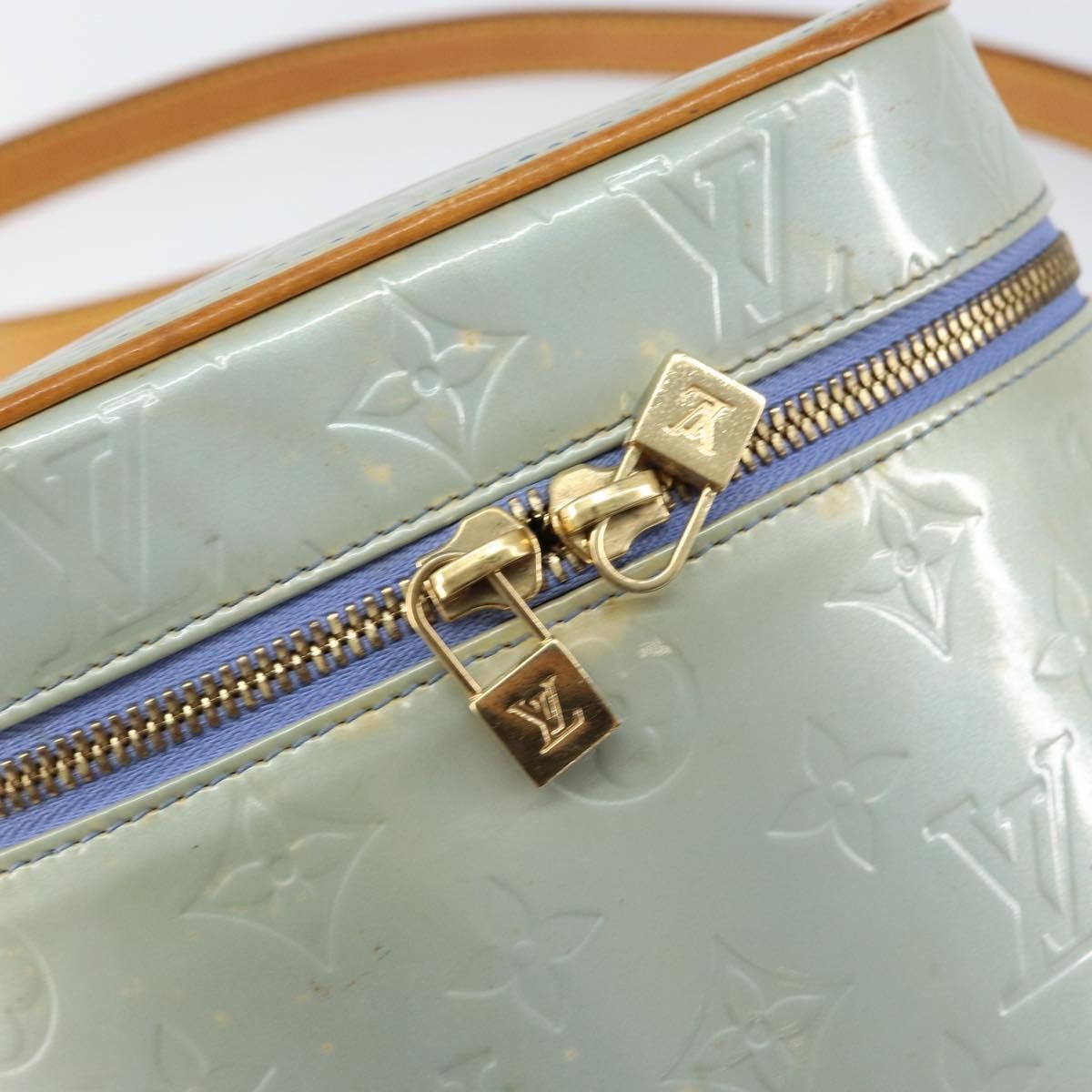 Louis Vuitton Sullivan Monogram Vernis Gray Patent_Leather Shoulder Bag Bag (Pre-Owned)
