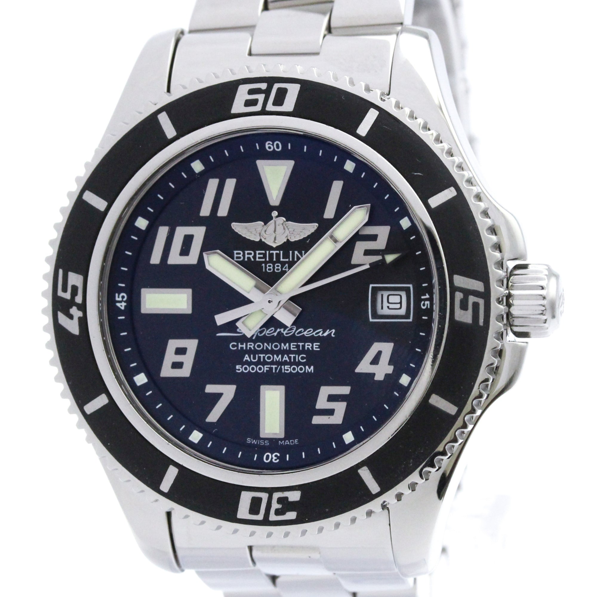 Breitling Superocean Automatic Stainless Steel Watch (Pre-Owned)