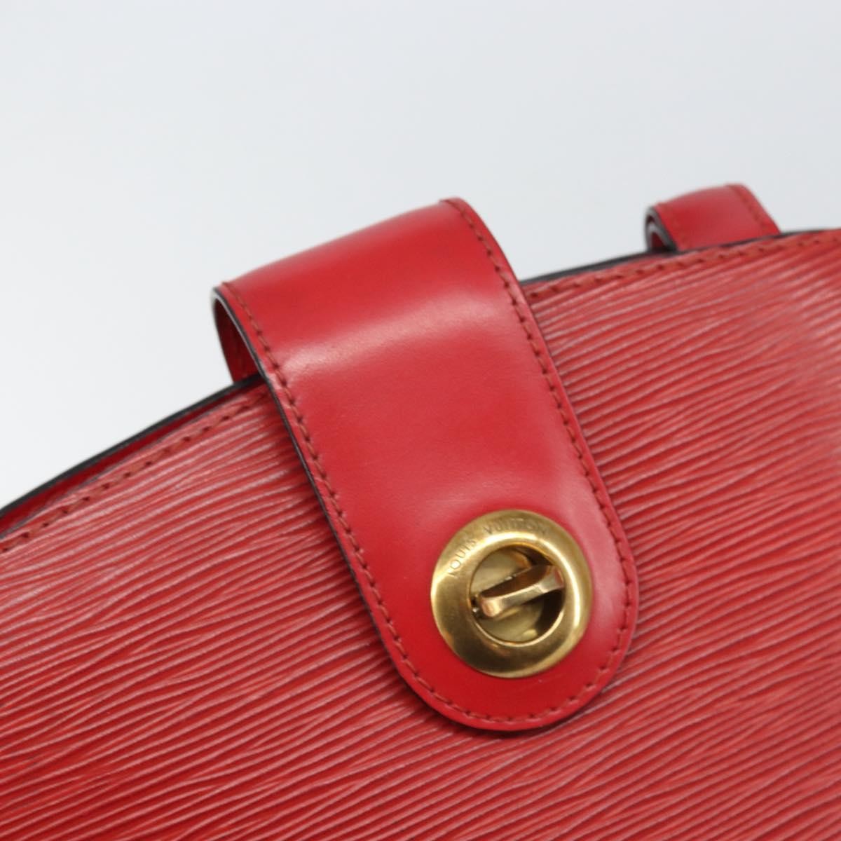 Louis Vuitton Cluny Epi Leather Red Leather Shoulder Bag Bag (Pre-Owned)
