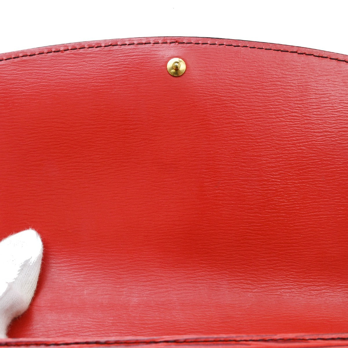 Louis Vuitton Tilsitt Bum Epi Leather Red Leather Handbag (Pre-Owned)