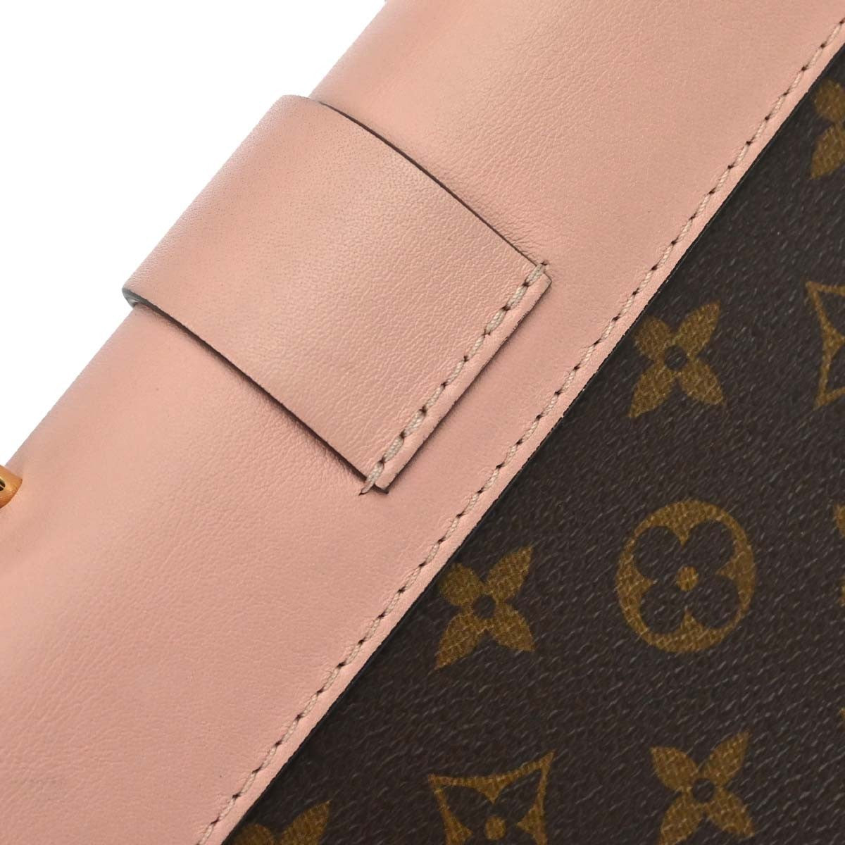 Louis Vuitton Locky Bb Monogram Brown Canvas Handbag (Pre-Owned)