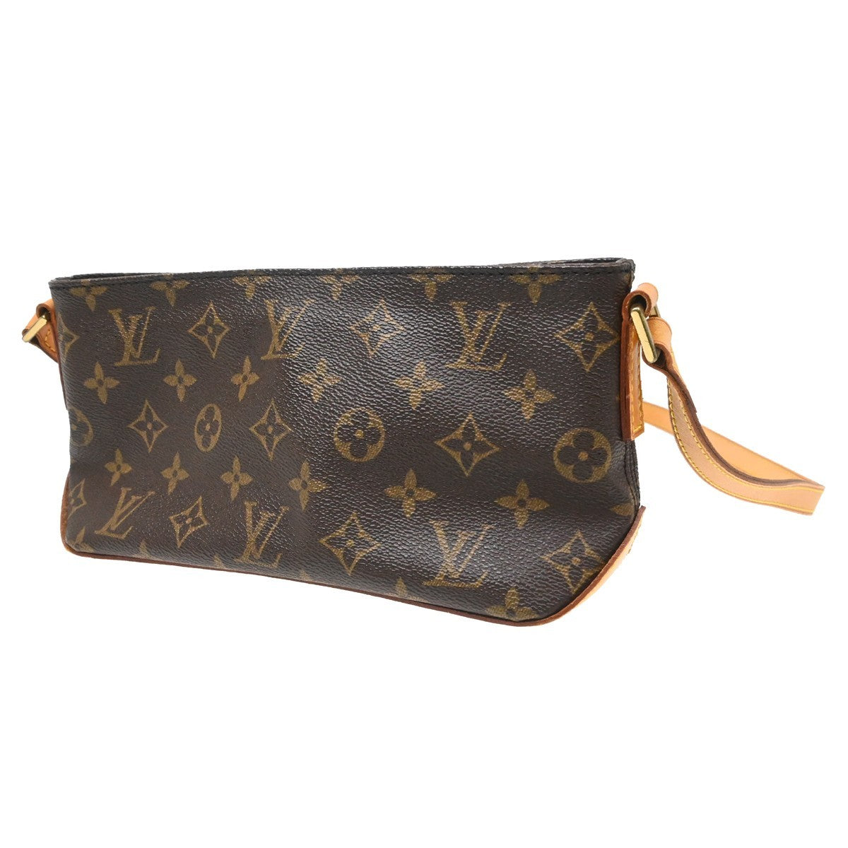 Louis Vuitton Trotteur Monogram Canvas Brown Canvas Handbag (Pre-Owned)