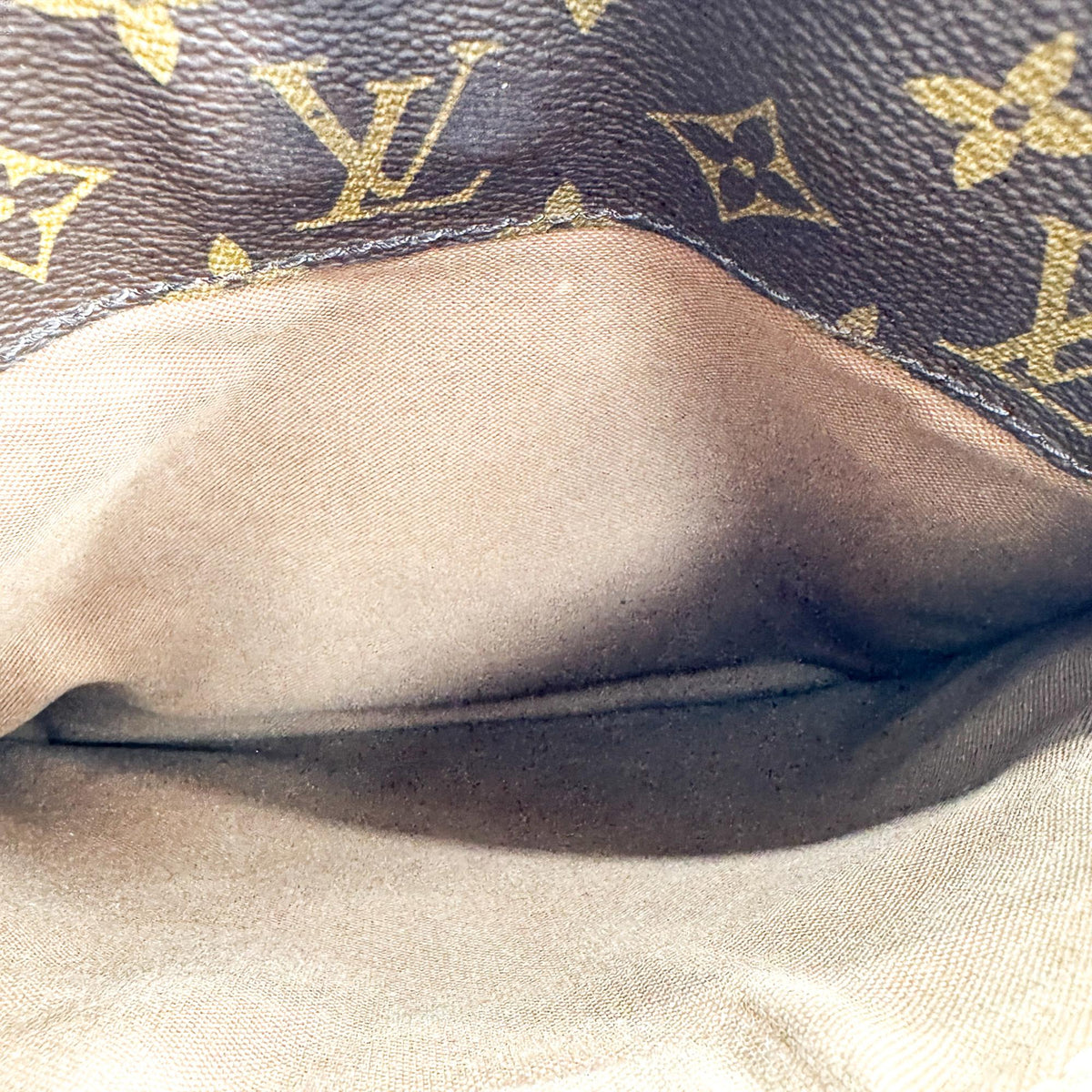 Louis Vuitton Valmy Pochette Monogram Canvas Brown Canvas Clutche & Pouche Bag (Pre-Owned)