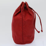 Prada Red Synthetic Clutch Bag (Pre-Owned)