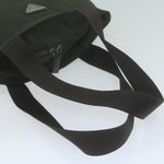Prada Tessuto Green Synthetic Tote Bag (Pre-Owned)