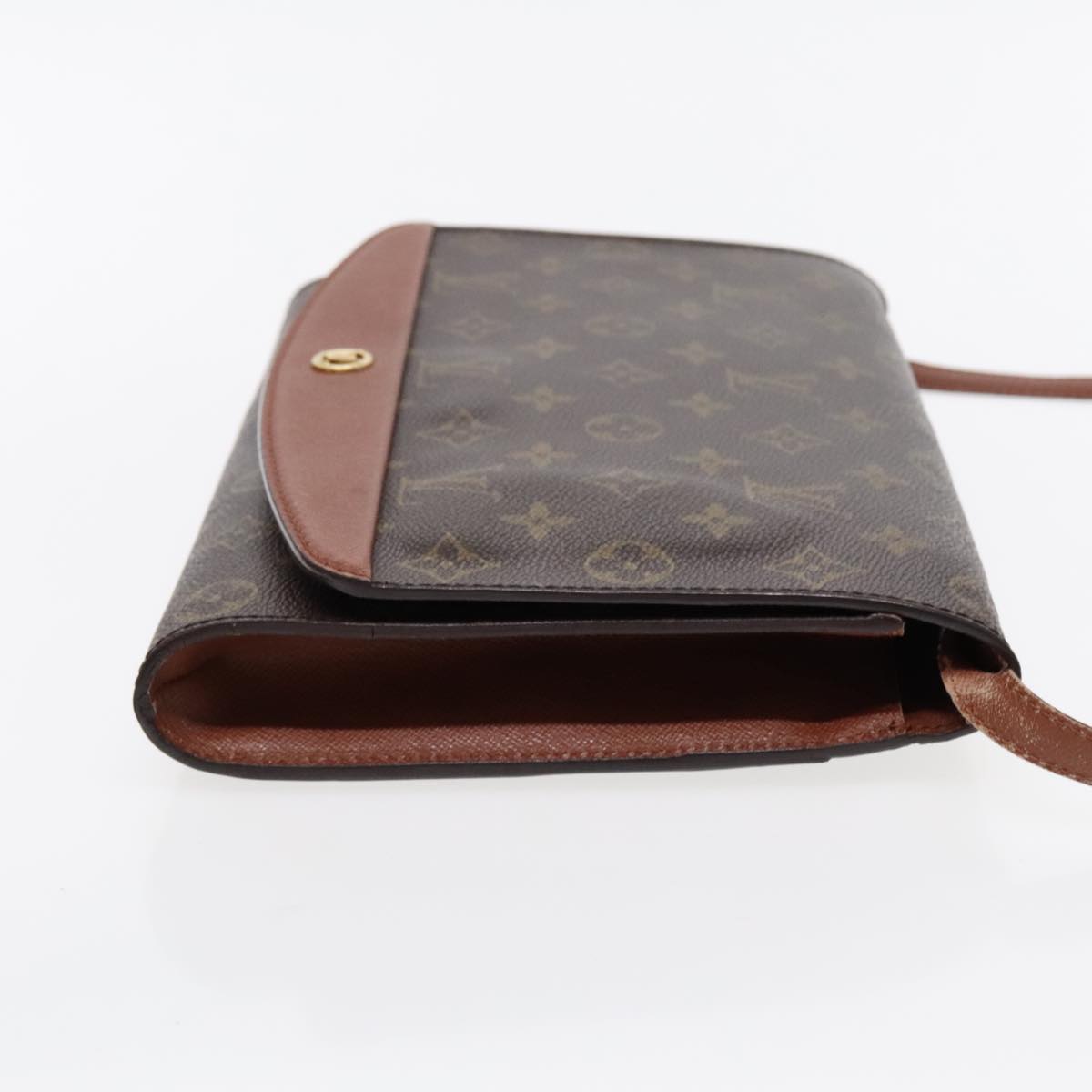Louis Vuitton Bordeaux Brown Canvas Shoulder Bag (Pre-Owned)