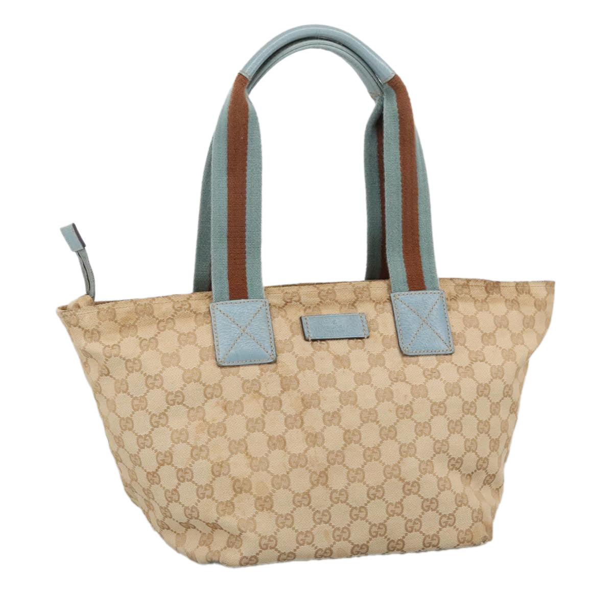 Gucci Beige Canvas Shoulder Bag (Pre-Owned)