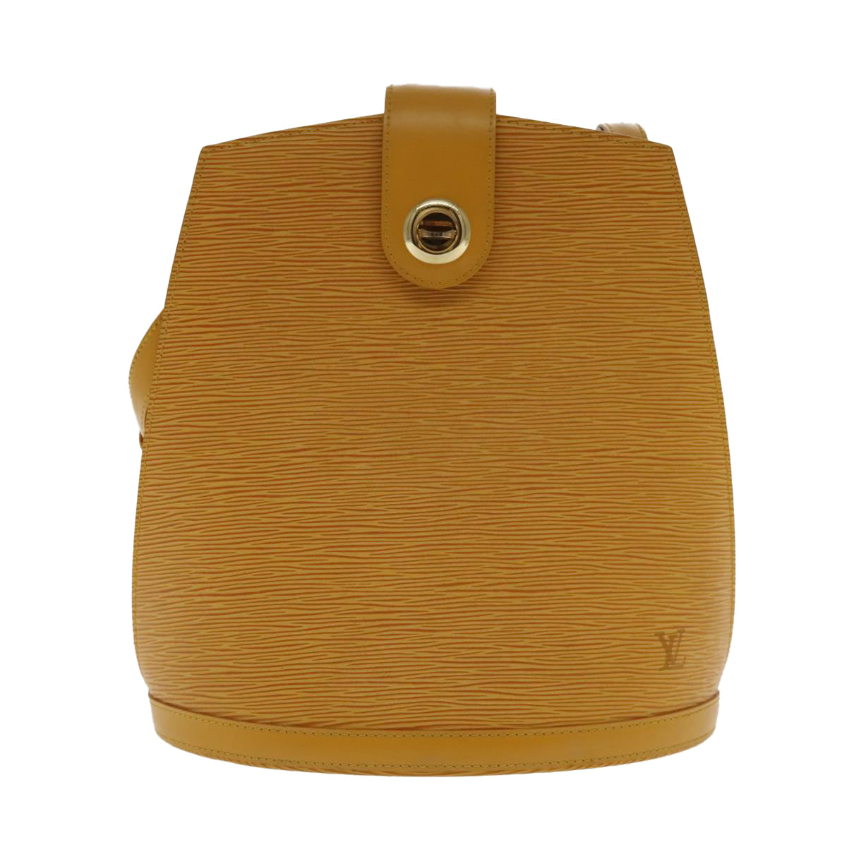 Louis Vuitton Cluny Yellow Leather Shoulder Bag (Pre-Owned)
