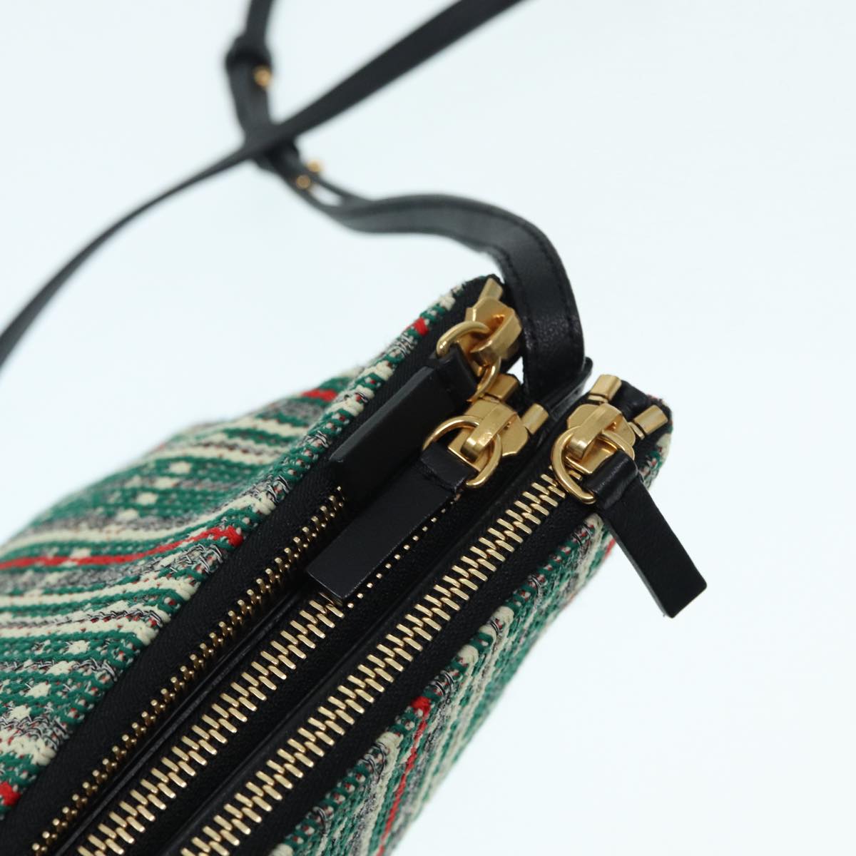 Céline Trio Multicolour Canvas Shoulder Bag (Pre-Owned)