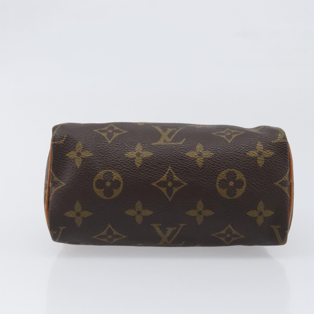 Louis Vuitton Speedy Mini Hl Monogram Canvas Brown Canvas Handbag (Pre-Owned)