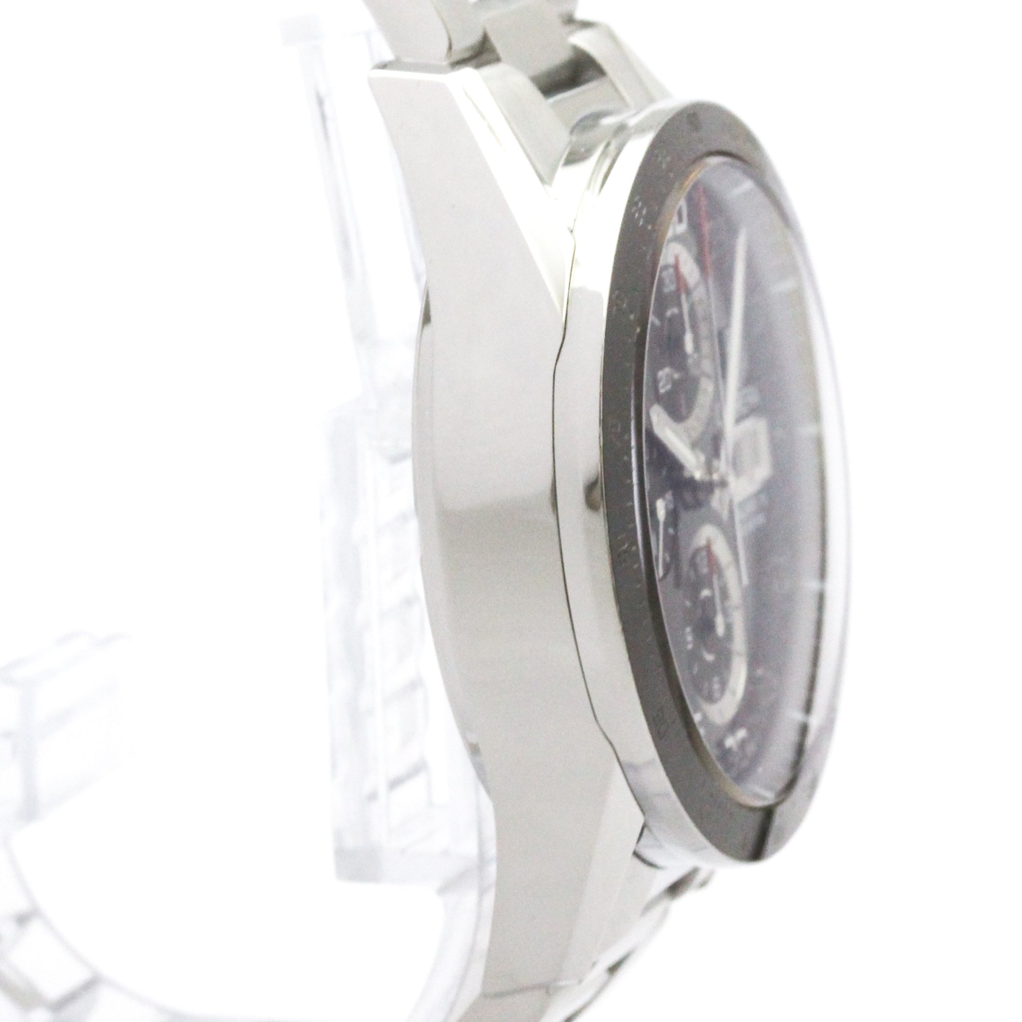 Tag Heuer Carrera Calibre 16 Chronograph Day Date Automatic Stainless Steel Watch (Pre-Owned)