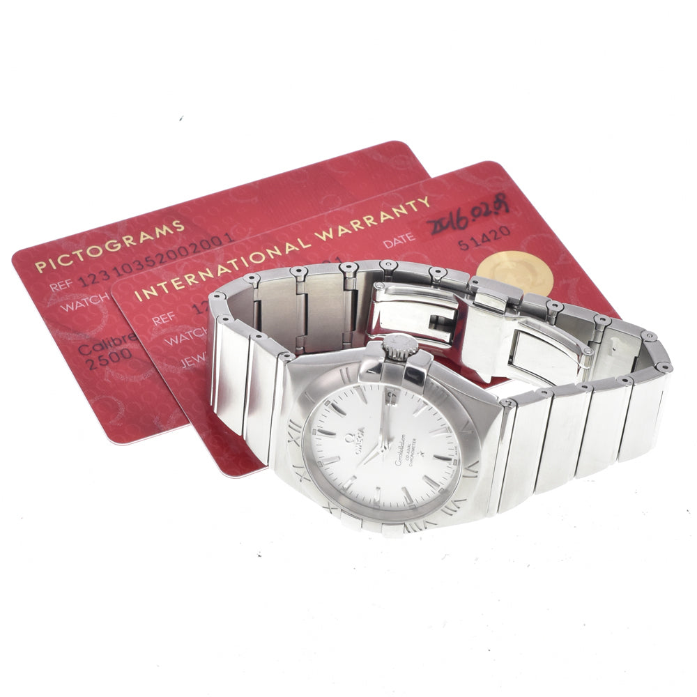 Omega Constellation Co-Axial Chronometer Automatic Stainless Steel Watch (Pre-Owned)