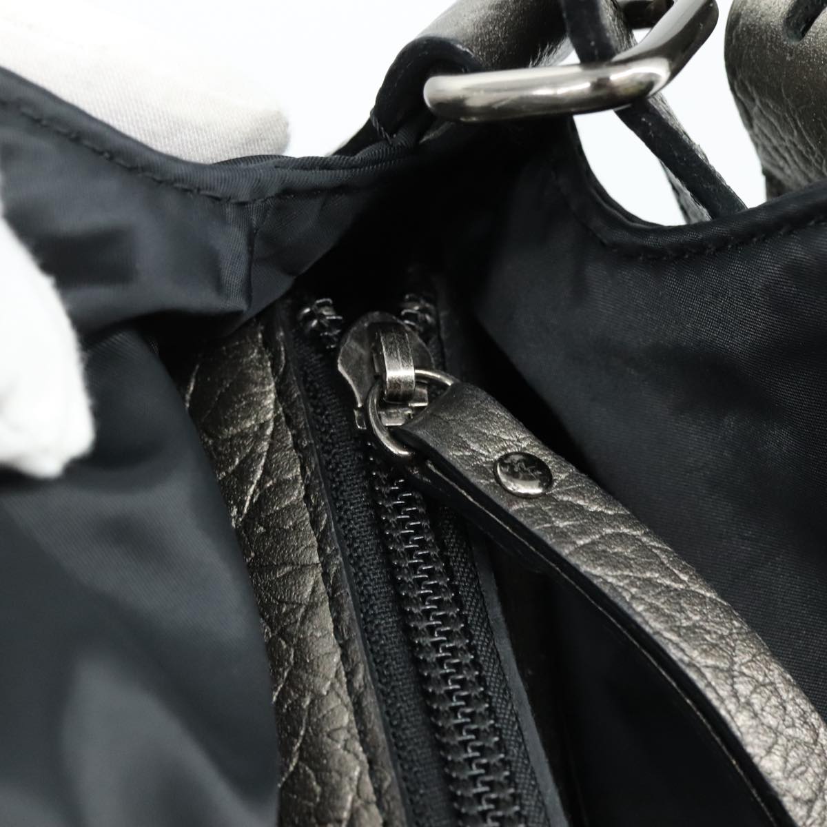 Burberry Black Synthetic Shoulder Bag (Pre-Owned)
