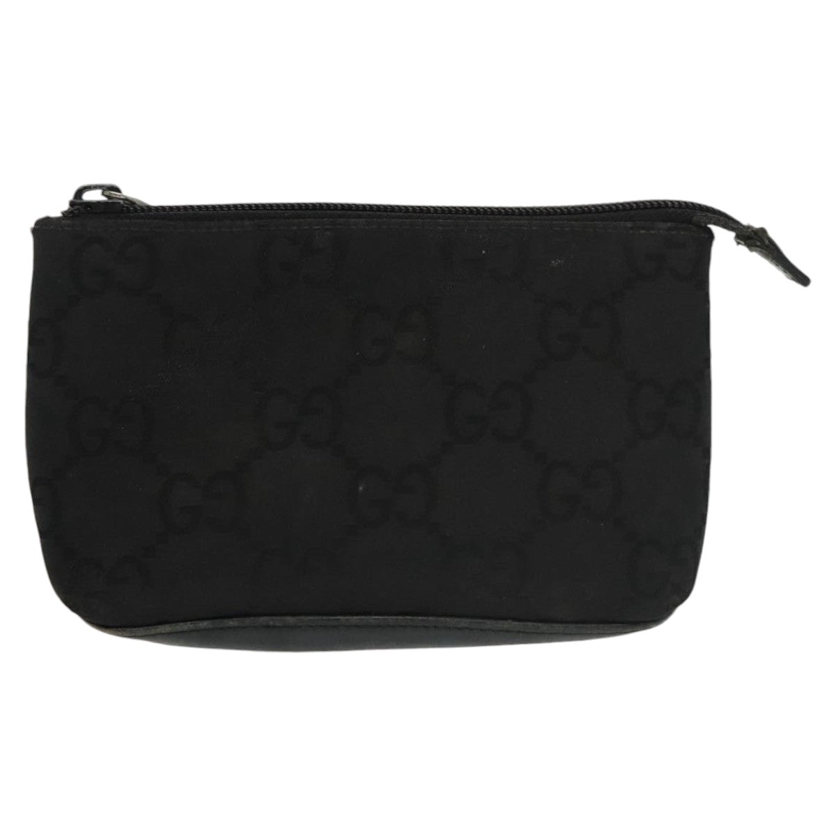 Gucci Black Canvas Clutch Bag (Pre-Owned)