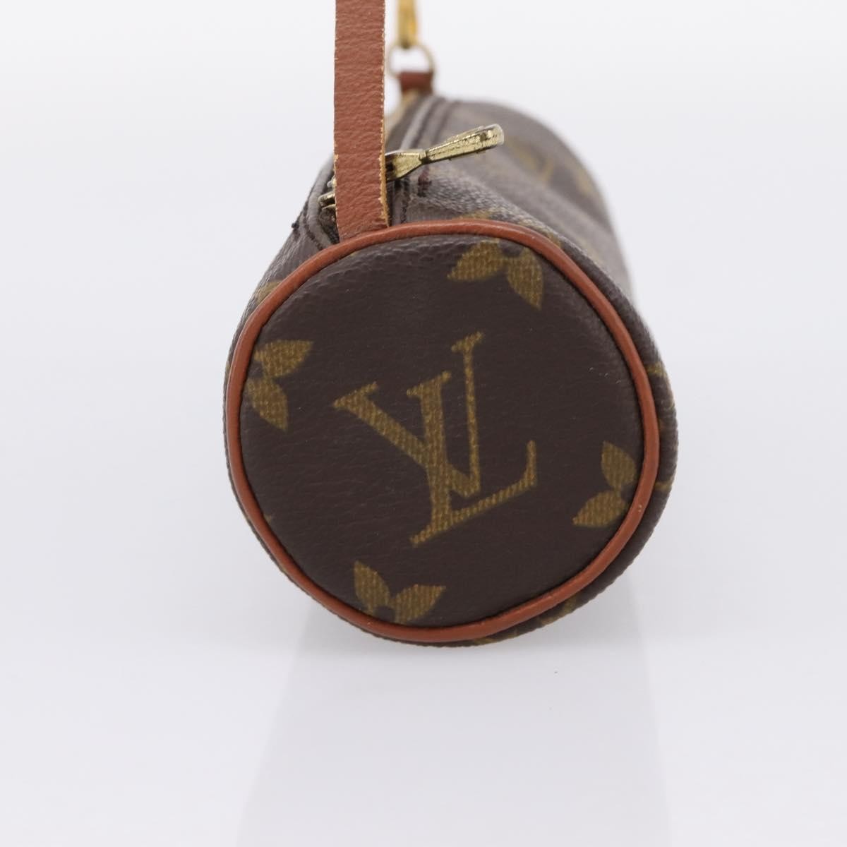 Louis Vuitton Papillon Pochette Monogram Canvas Brown Canvas Clutche & Pouche Bag (Pre-Owned)