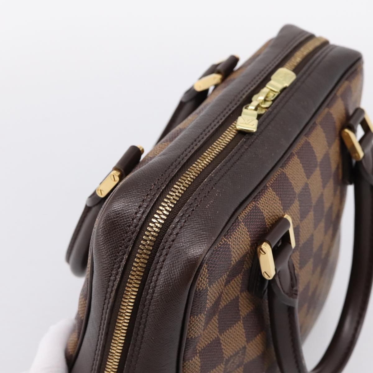 Louis Vuitton Brera Damier Brown Canvas Handbag (Pre-Owned)