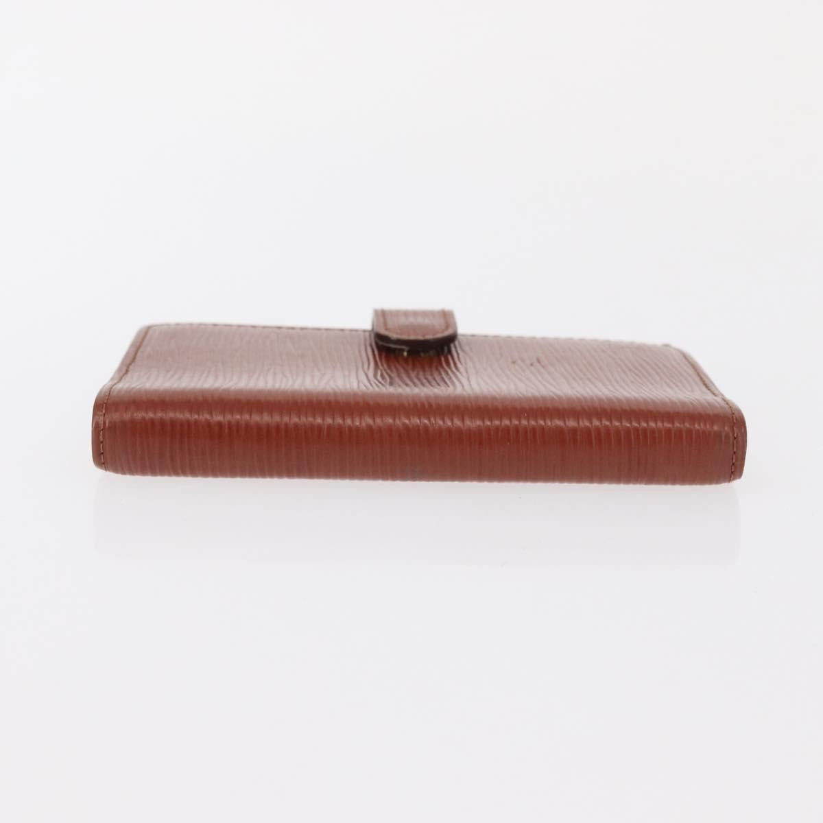 Louis Vuitton Agenda Cover Epi Leather Brown Leather Wallets Accessory (Pre-Owned)