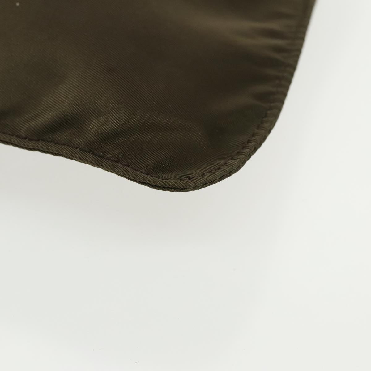 Prada Tessuto Khaki Synthetic Wallet Bag (Pre-Owned)
