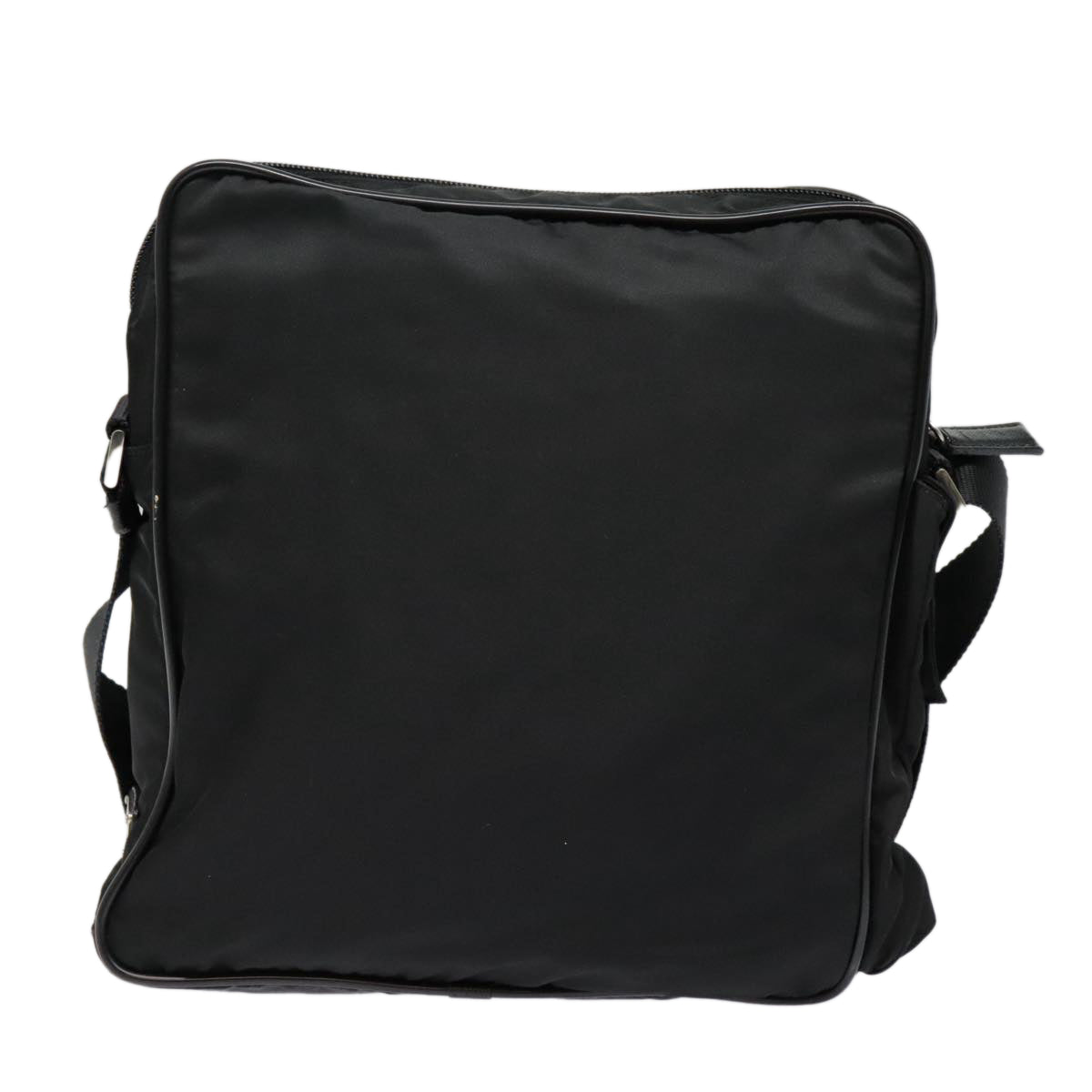 Prada Re-Nylon Black Synthetic Shoulder Bag (Pre-Owned)