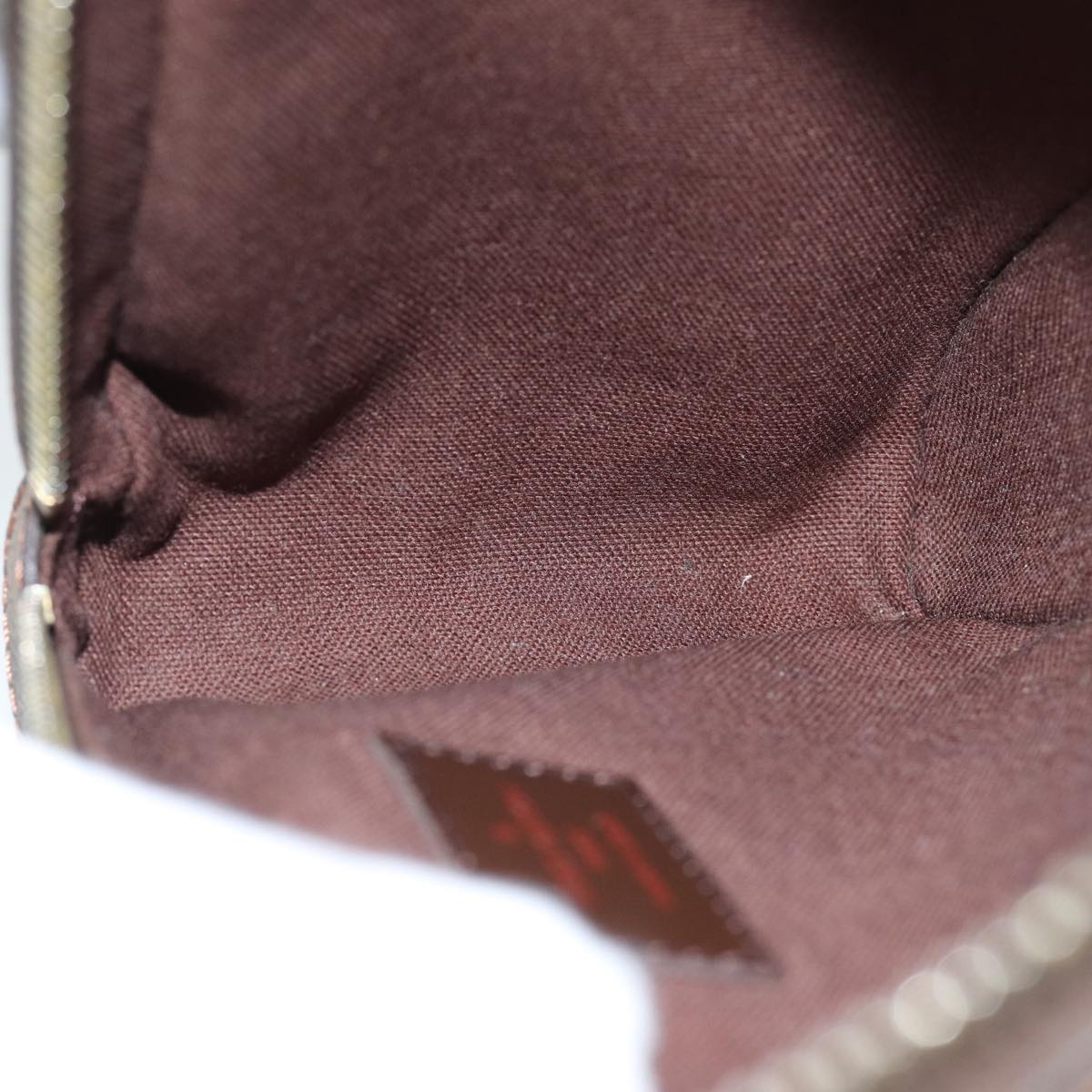 Louis Vuitton Geronimos Brown Canvas Shoulder Bag (Pre-Owned)