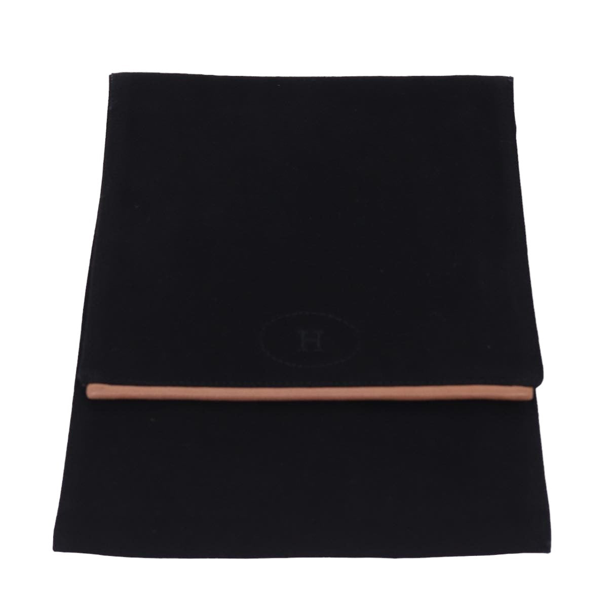 Hermès Bolide Black Canvas Handbag (Pre-Owned)