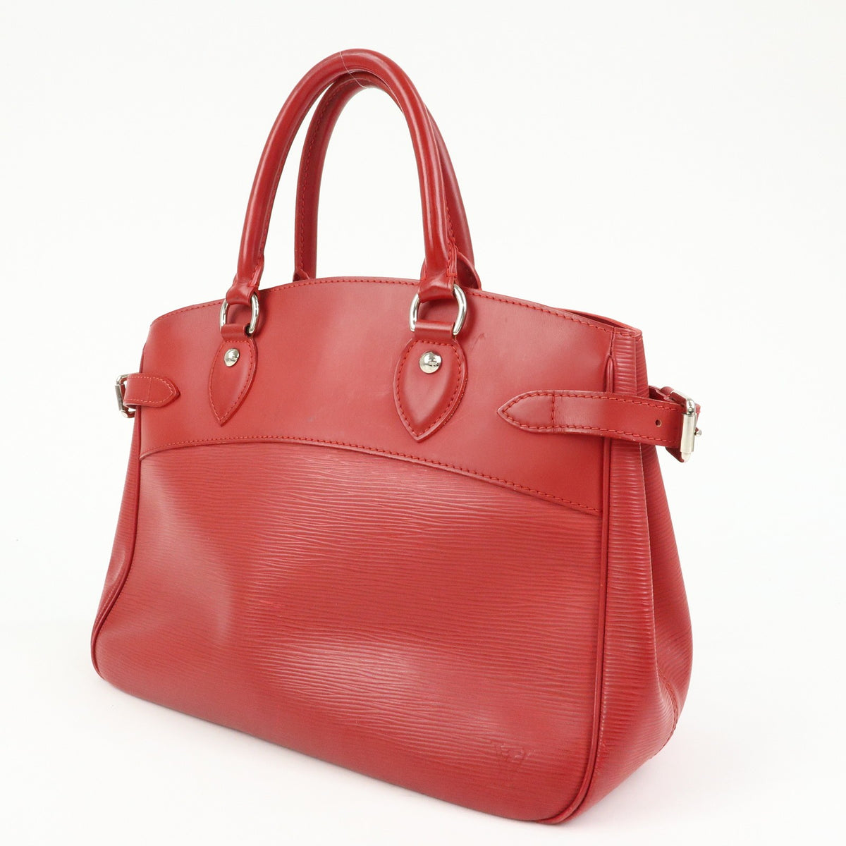 Louis Vuitton Passy Epi Leather Red Leather Tote Bag Bag (Pre-Owned)