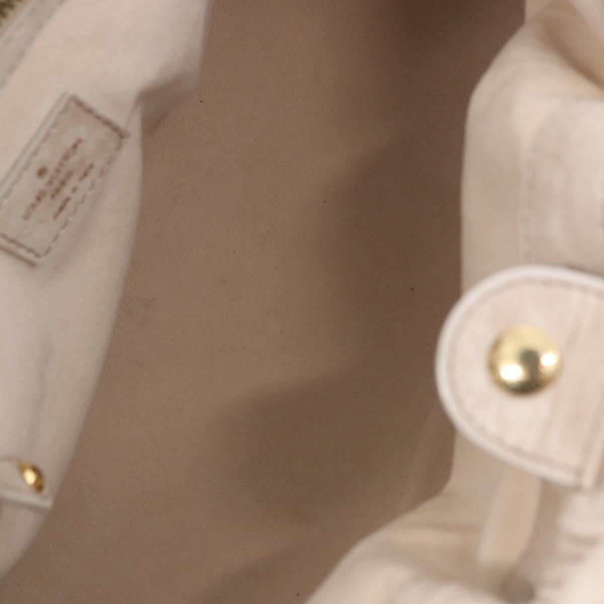 Louis Vuitton Olympe Stratus Limited Edition Monogram Lambskin Beige Leather Handbag (Pre-Owned)