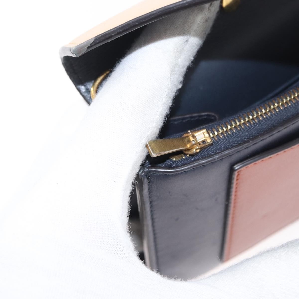 Celine Pocket Envelope Leather Multicolour Leather Shoulder Bag Bag (Pre-Owned)