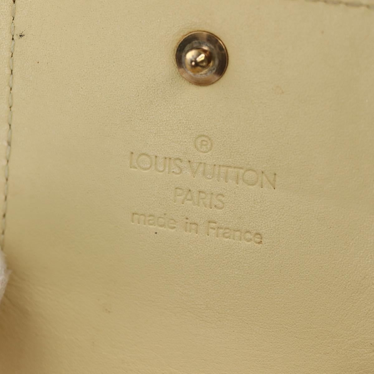 Louis Vuitton Walker Cigarette Case Holder Monogram Vernis Yellow Patent_Leather Clutche & Pouche Bag (Pre-Owned)