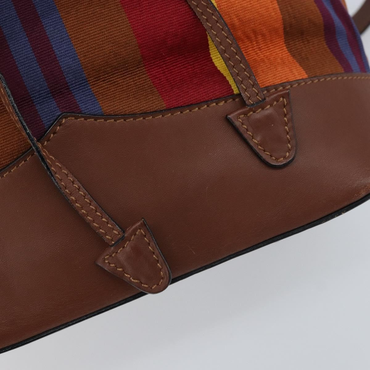 Celine Vintage Canvas Multicolour Canvas Shoulder Bag Bag (Pre-Owned)