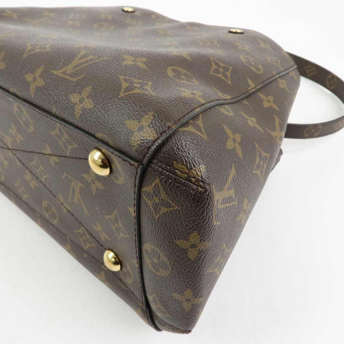 Louis Vuitton Montaigne Monogram Canvas Brown Canvas Handbag (Pre-Owned)