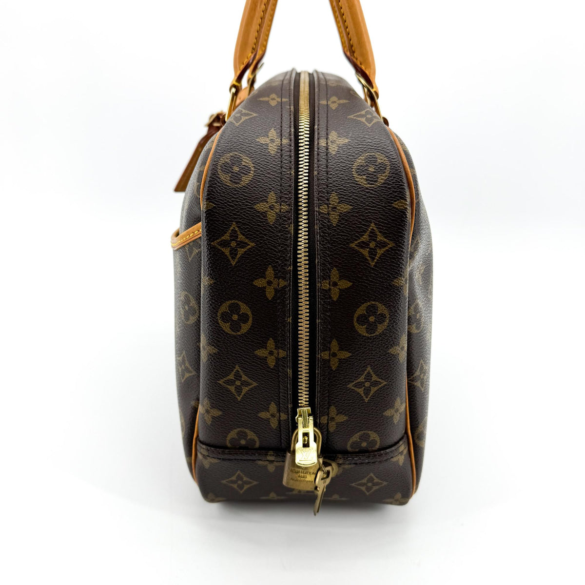 Louis Vuitton Trouville Monogram Canvas Brown Canvas Handbag (Pre-Owned)