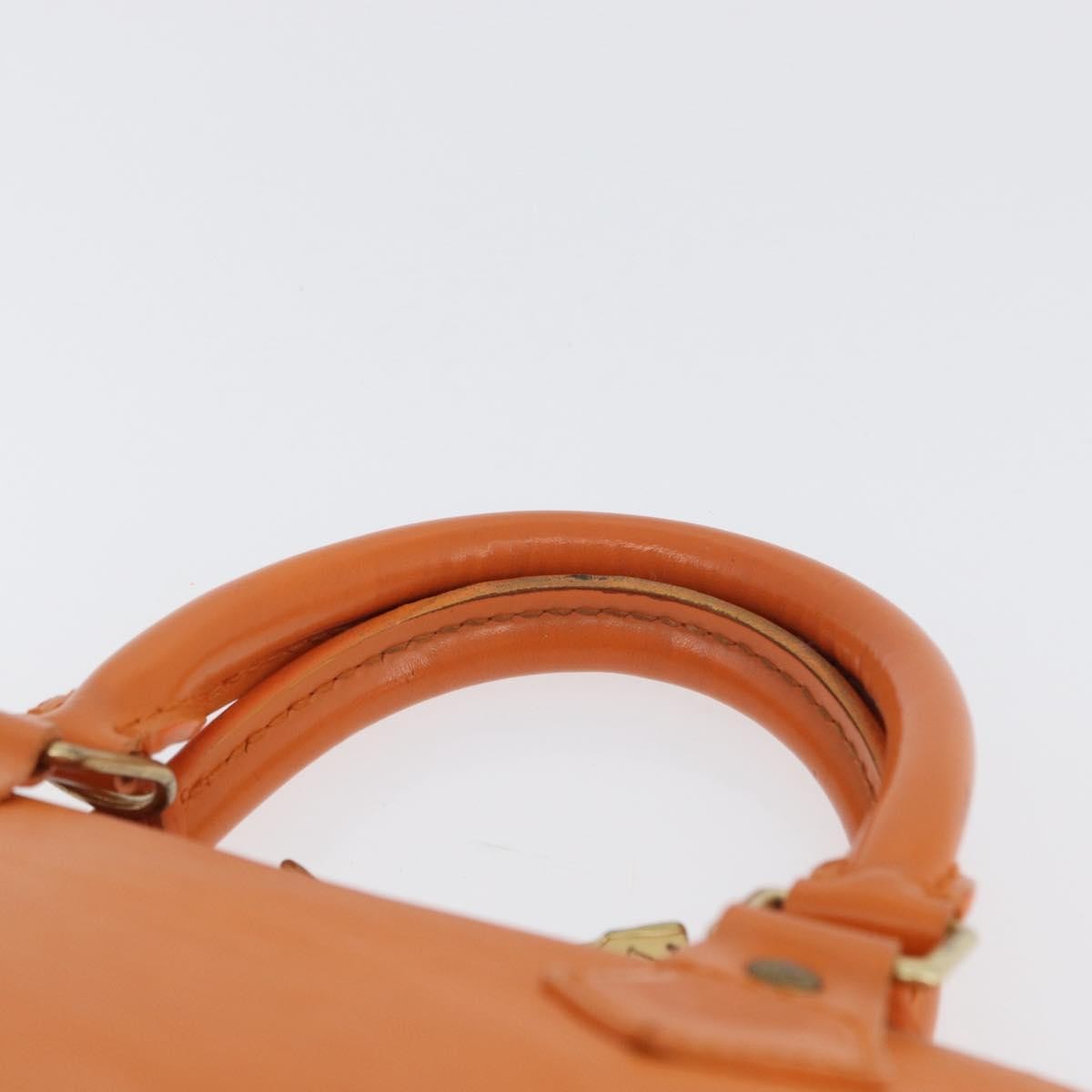 Louis Vuitton Vintage Alma Epi Leather Orange Leather Handbag (Pre-Owned)