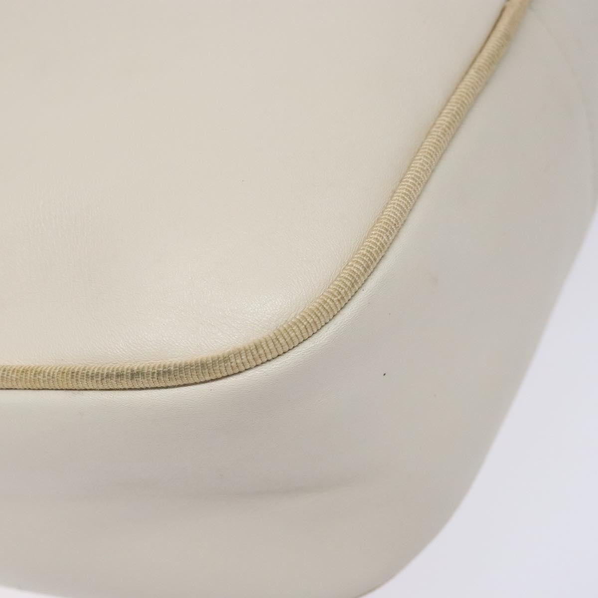 Salvatore Ferragamo Vala Leather Beige Leather Shoulder Bag Bag (Pre-Owned)