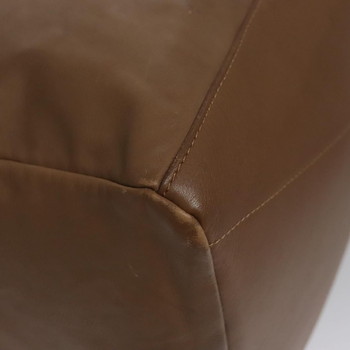 Louis Vuitton Bosphore Brown Leather Travel Bag (Pre-Owned)