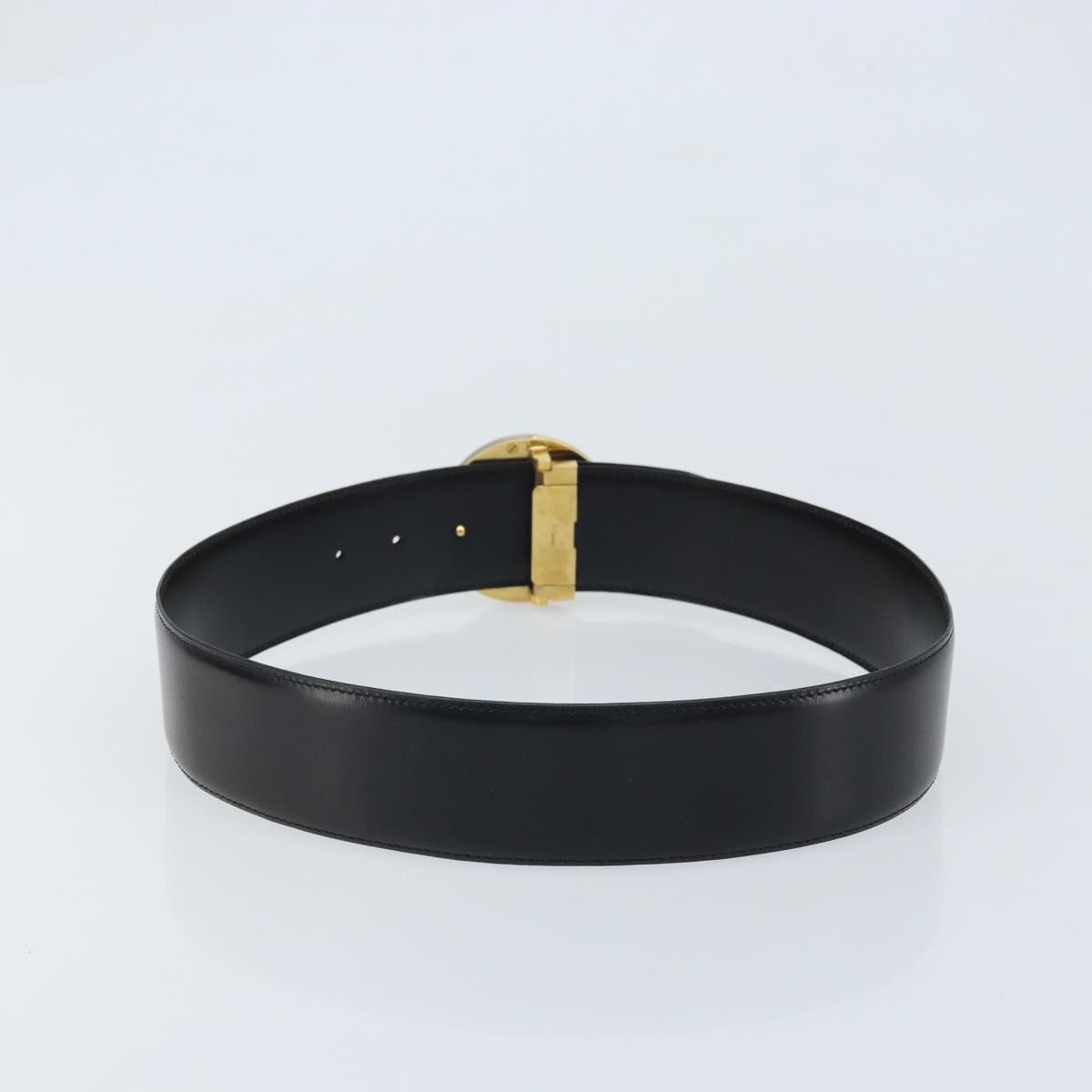 Cartier Trinity Belt Leather Black Leather Belts Accessory (Pre-Owned)