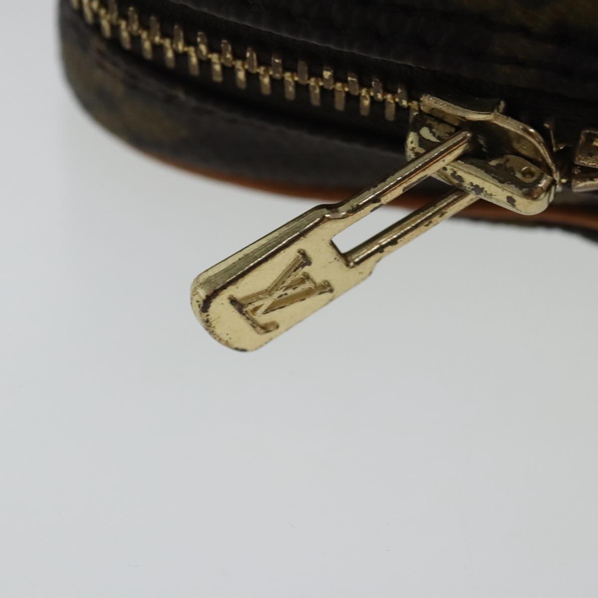 Louis Vuitton Danube Brown Canvas Clutch Bag (Pre-Owned)