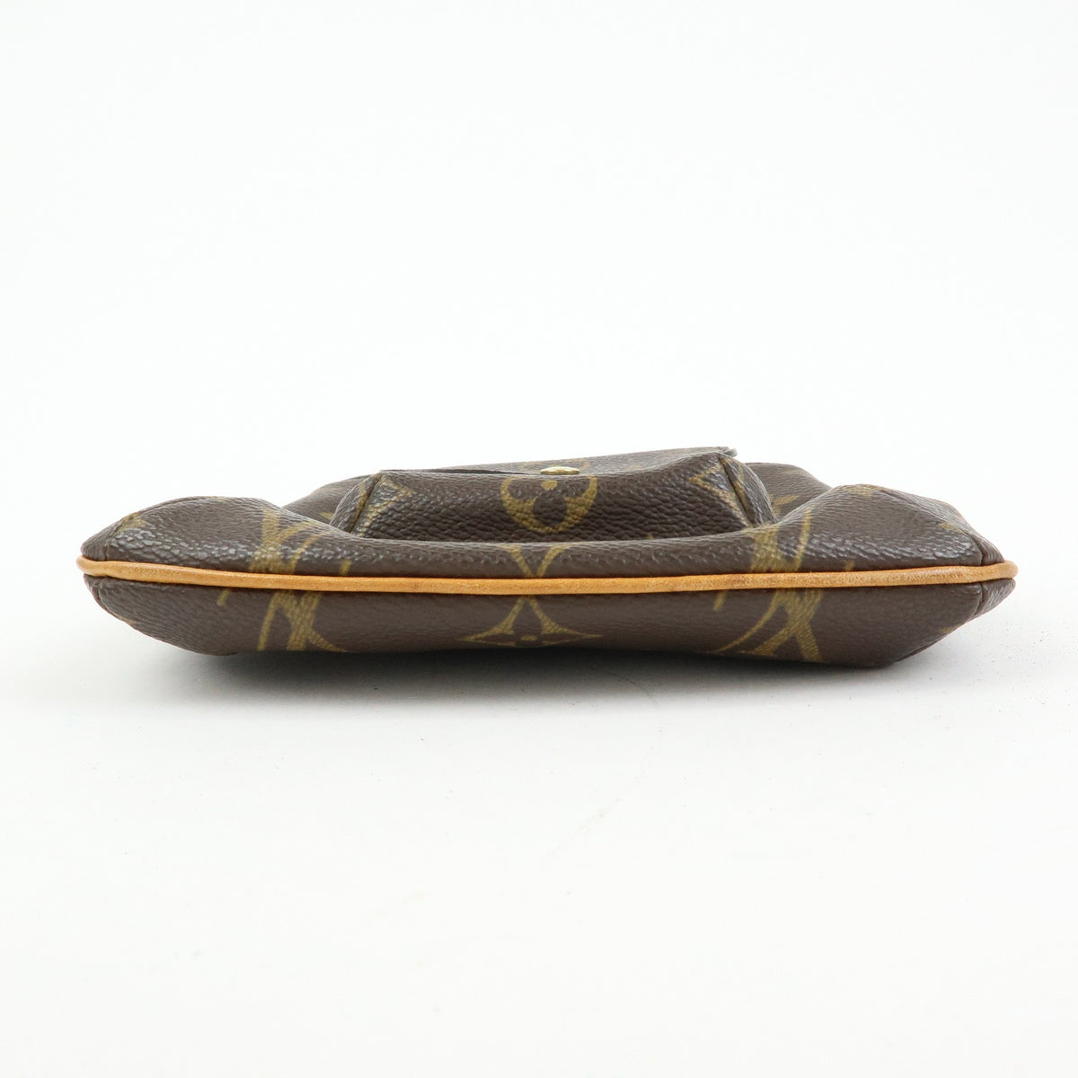 Louis Vuitton Partition Wristlet Clutch Monogram Canvas Brown Canvas Clutche & Pouche Bag (Pre-Owned)