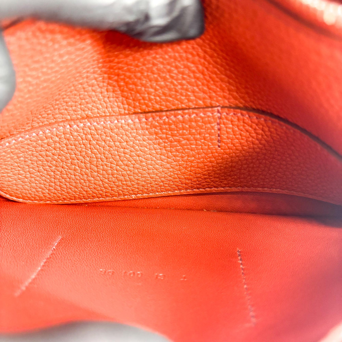 Hermes Bicolor Dogon Duo Combined Leather Brown Leather Wallets Accessory (Pre-Owned)